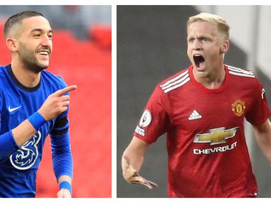 Ajax Amsterdam terkenal banyak melahirkan talenta-talenta muda berkualitas yang berlaga di Kompetisi Eropa, tak terkecuali di Liga Inggris. Musim ini tercatat ada 5 pemain di Liga Inggris yang pernah memperkuat Ajax Amsterdam. Siapa saja mereka? (Kolase Foto AFP)