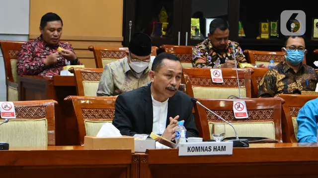 Bahas Evaluasi Kinerja, Komnas HAM RDP dengan Komisi III DPR