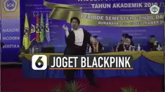 Biasanya wisuda digelar dengan sakral dan khitmat. Tetapi ada pemandangan berbeda pada wisuda di salah satu kampus ini. Karena ada yang joget Blackpink.