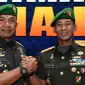 Pangdam Jaya/Jayakarta Mayjen TNI Mohamad Hasan, dan Pangdam Iskandar Muda Mayjen TNI Novi Helmy Prasetya. (Foto: Istimewa).