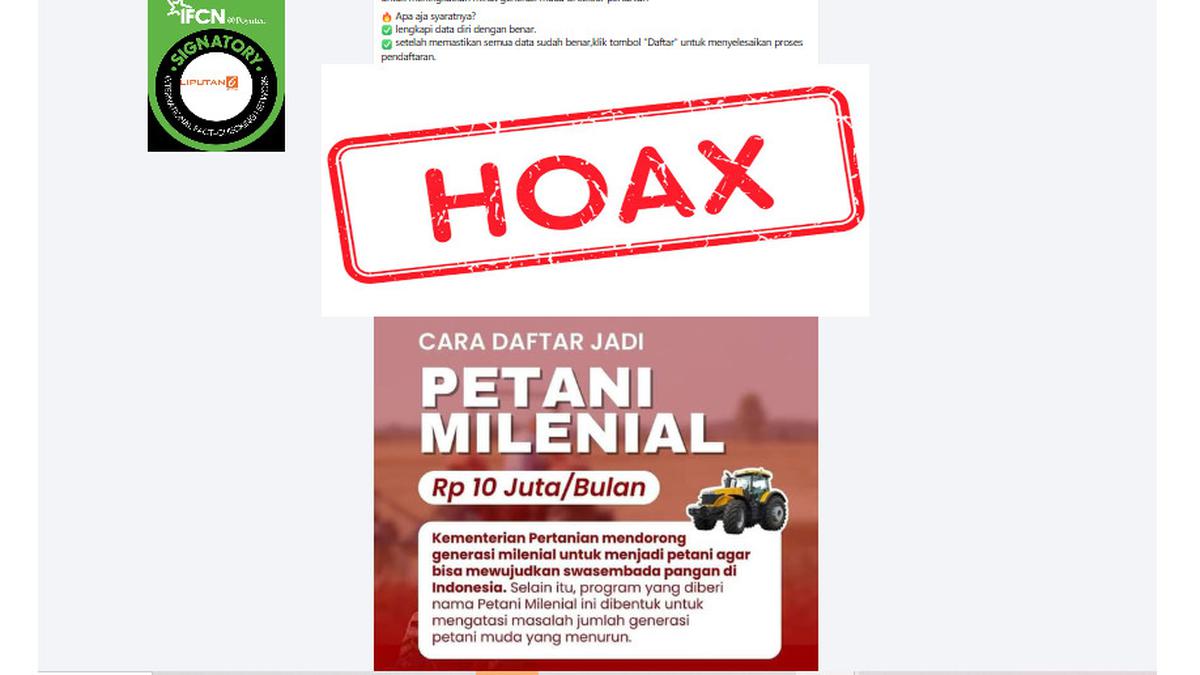 Sektor Pertanian Jadi Ladang Pembuat Hoaks, Simak Daftarnya