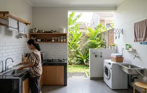 6 Desain Dapur dengan Area Cuci agar Tidak Lembap, Solusi Rumah Lebih Bersih