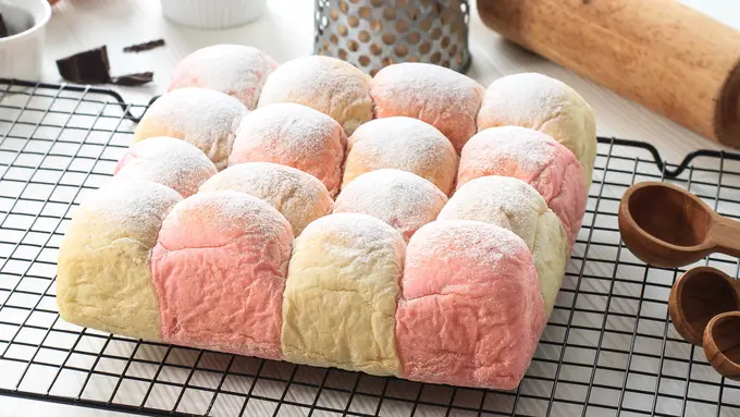 milk hokkaido bread roti sobek