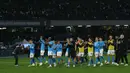 Raihan poin penuh pada laga kali ini mengerek posisi Napoli ke peringkat tujuh klasemen sementara dengan 43 poin dari 27 pertandingan. (CARLO HERMANN/AFP)