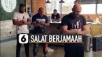 Banyak warganet mempertanyakan tentang imam yang hanya memakai celana pendek.