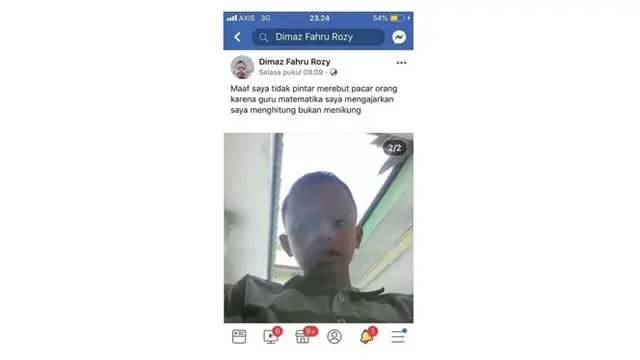 Status Facebook 6 Remaja Cowok Ini Kelewat Narsis, Sok Ganteng