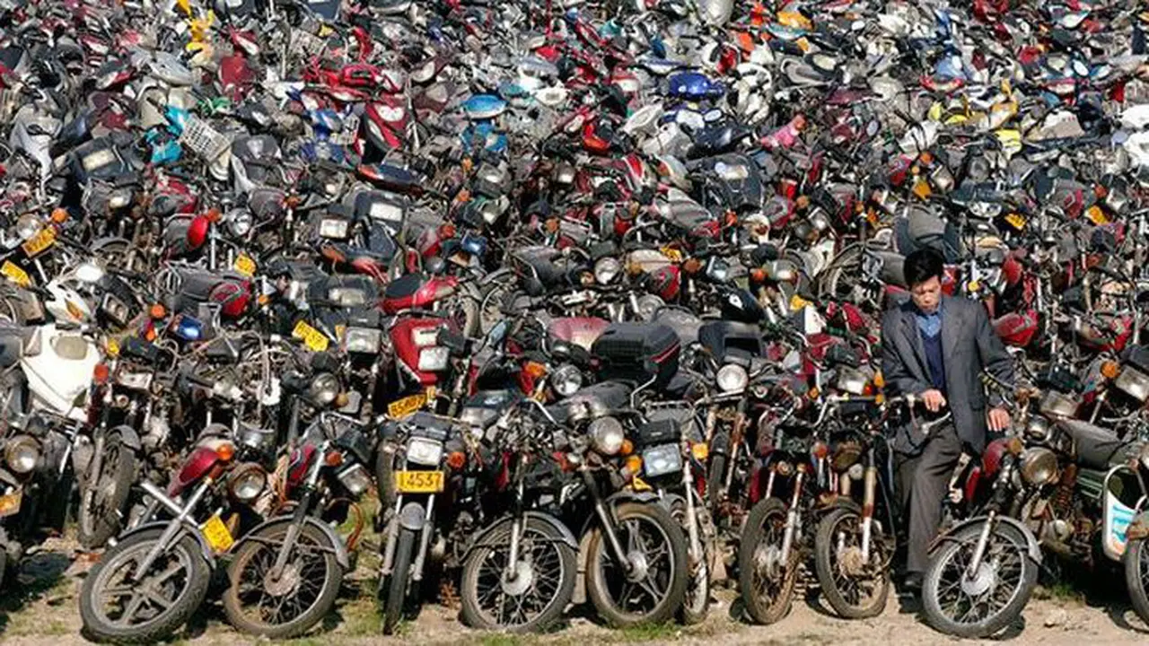 Pemerintah China Sediakan Pemakaman Umum Buat Sepeda Motor