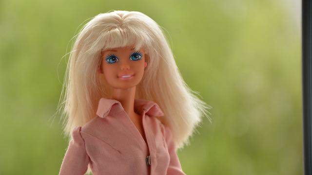 Ilustrasi boneka Barbie