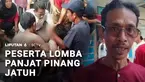Lomba panjat pinang di Serang, Banten, diwarnai dengan insiden jatuhnya salah satu peserta lomba. Korban yang pingsan dievakuasi warga kemudian dibawa ke puskesmas untuk mendapatkan penanganan medis.