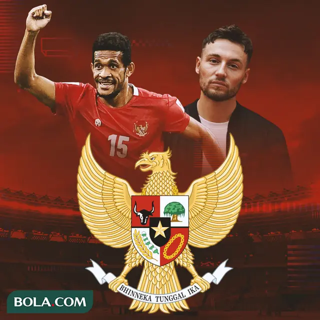 Timnas Indonesia - Ricky Kambuaya. dan Marc Klok