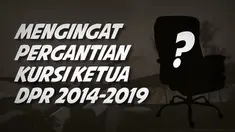 DPR RI periode 2014-2019 diwarnai dengan tiga kali pergantian pimpinan.