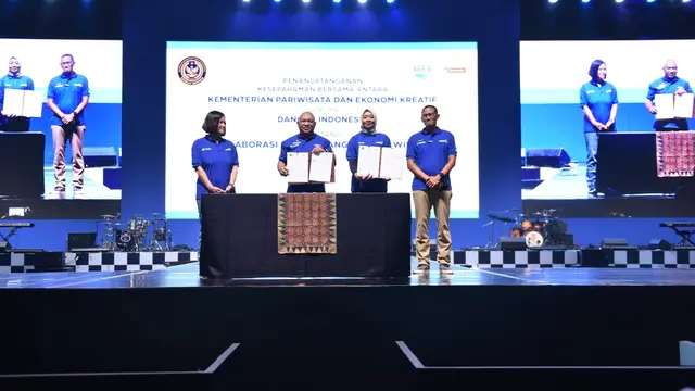 Danone Indonesia bekerja sama dengan Kementerian Pariwisata dan Ekonomi Kreatif Republik Indonesia (Kemenparekraf) untuk mendukung pengembangan desa wisata di tujuh provinsi di Indonesia.