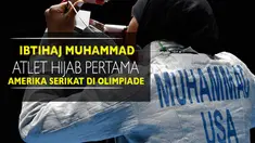 Video Ibtihaj Muhammad atlet hijab anggar puteri Amerika Serikat pertama yang menggunakan hijab dan terpilih di Olimpiade Rio 2016.