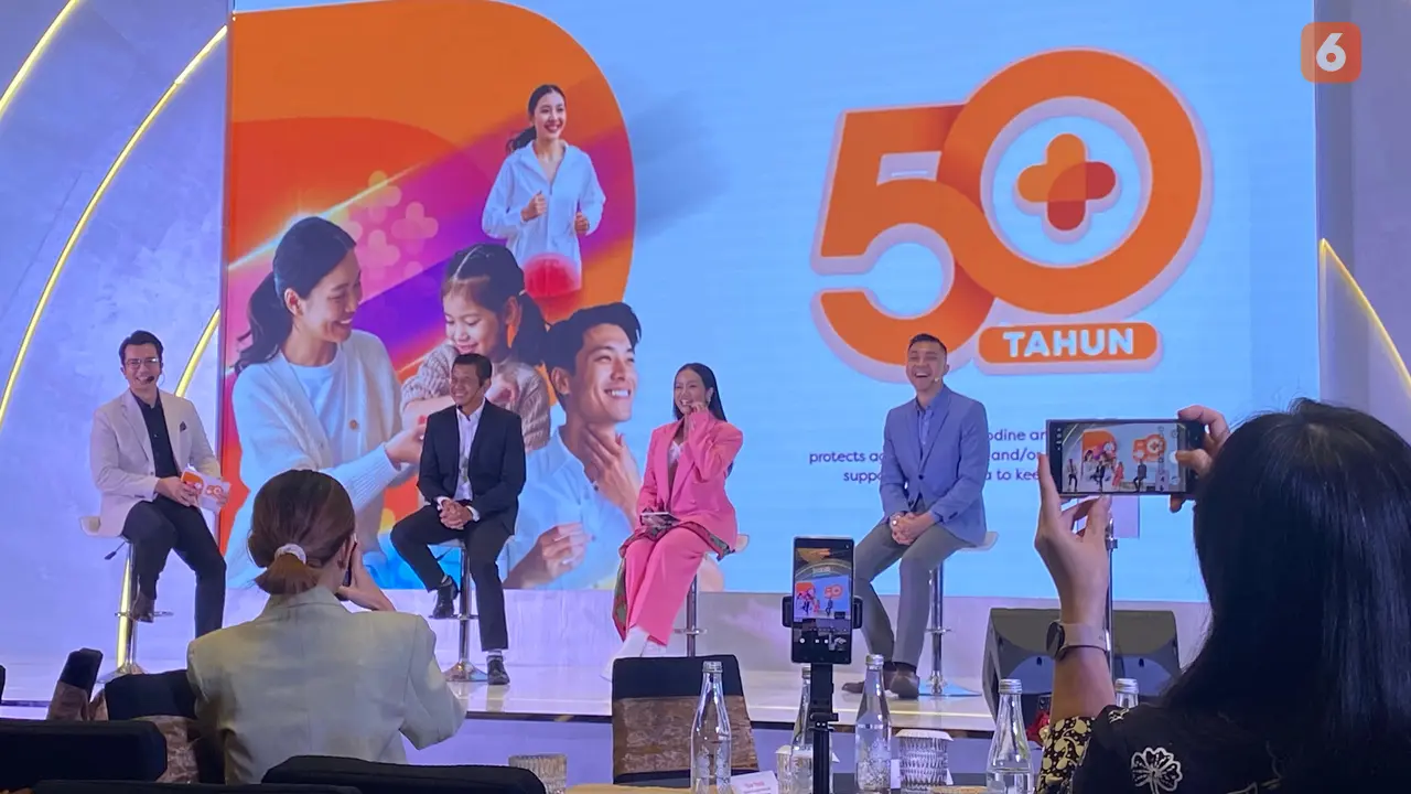 Yura Yunita menghadiri acara “#BeUnstoppable 50 Years Stories for Indonesia” oleh Betadine pada Selasa, 19 Agustus 2025.