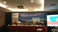 Paparan publik PT Trans Power Marine Tbk pada Rabu (23/5/2018) (Foto:Merdeka.com/Dwi Aditya Putra)