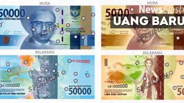 NEWS FLASH: Jokowi Resmi Luncurkan Uang Rupiah Baru