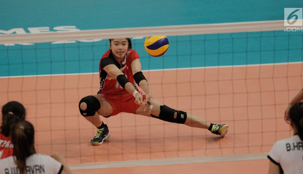 PHOTO: Kalah dari Thailand, Tim Voli Putri Indonesia Harus ...