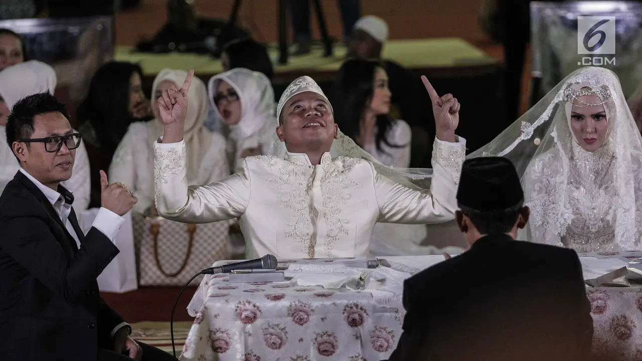 Sah, Vicky Prasetyo - Angel Lelga Resmi Menjadi Suami Istri