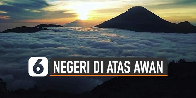 VIDEO: Sederet 'Negeri di Atas Awan' di Indonesia