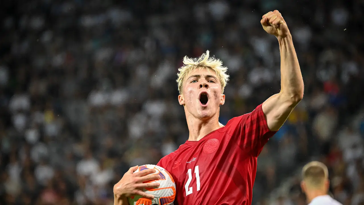 Rasmus Hojlund - Timnas Denmark