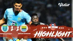 Laga lanjutan Shopee Liga 1, PERSELA Lamongan  vs PERSIB Bandung berakhir imbang dengan skor 2-2
#shopeeliga1