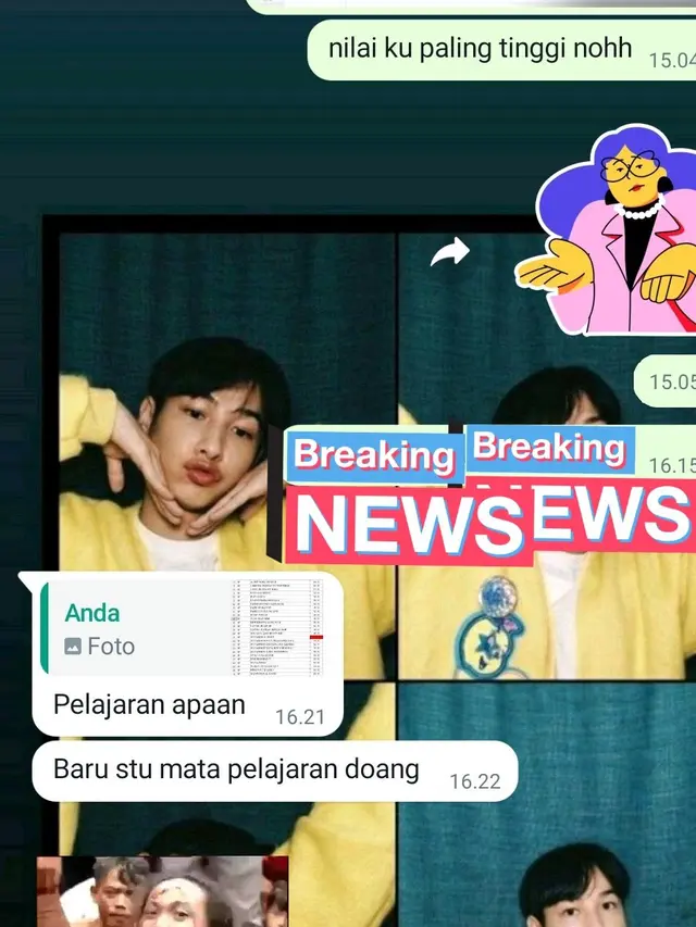 6 Chat Orangtua Tuntut Anaknya Dapat Nilai Bagus Ini Bikin Senyum Tipis