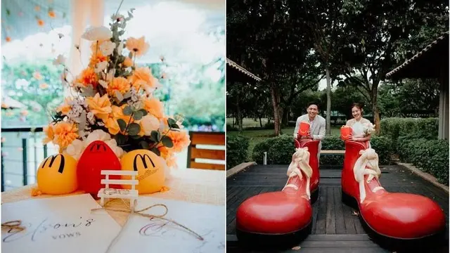 Pasangan Gelar Pernikahan di McD