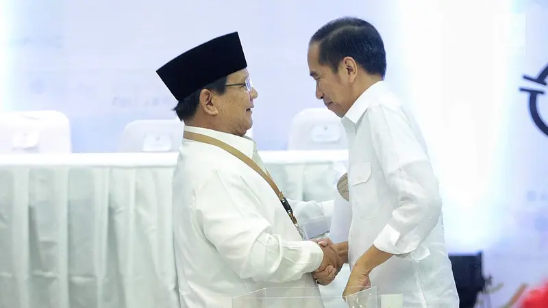 Momen Akrab Jokowi-Ma'ruf dan Prabowo-Sandi di KPU