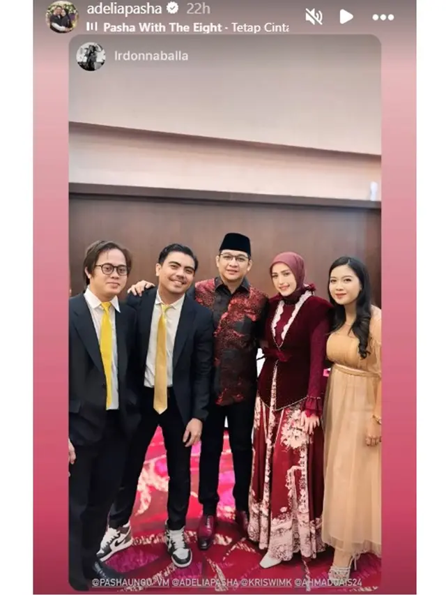 6 Potret Pasha Ungu dan Adelia Kondangan di Palu, Shakiena Azalea Curi Perhatian