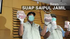  Pengacara artis Saipul Jamil, Nazaruddin Lubis mendatangi gedung Komisi Pemberantasan Korupsi (KPK). Kedatangan Nazaruddin untuk mendampingi koleganya Bertha Natalia dan Kasman Sangaji yang akan diperiksa sebagai tersangka kasus suap untuk meringank...