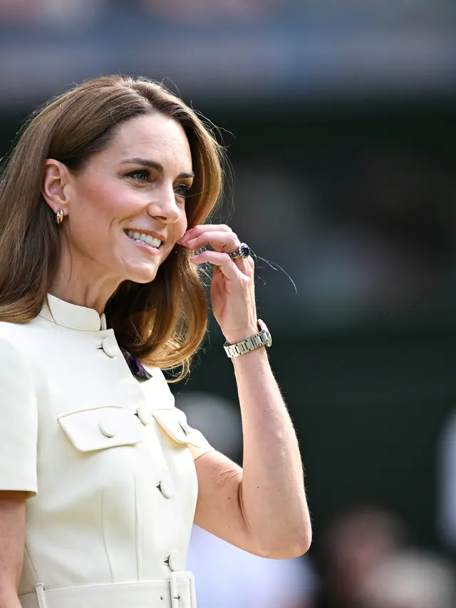 Fashion Statement Kate Middleton di Wimbledon 2025, Disambut Gemuruh Tepuk Tangan Penonton