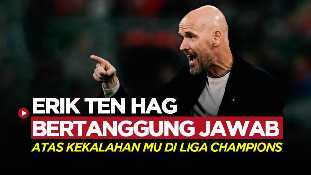 Berita video pelatih Setan Merah, Erik Ten Hag, akui kesalahan yang terjadi saat MU kalah dari Galatasaray dalam laga kedua Grup A Liga Champions 2023/2024.