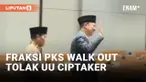Tolak Pengesahan Perppu Cipta Kerja, Fraksi PKS Lakukan Walk Out