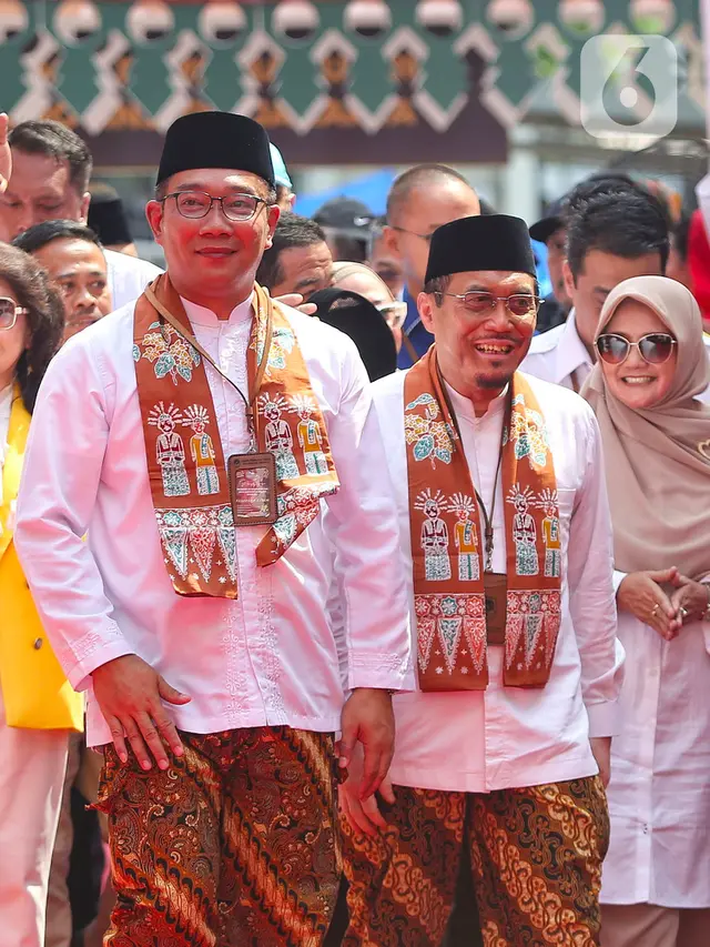 Ridwan Kamil-Suswono Resmi Maju di Pilgub DKI Jakarta 2024