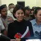Nikita Mirzani saat Menghadiri Sidang di PN Serang. (DOk. Liputan6.com/Yandhi Deslatama)
