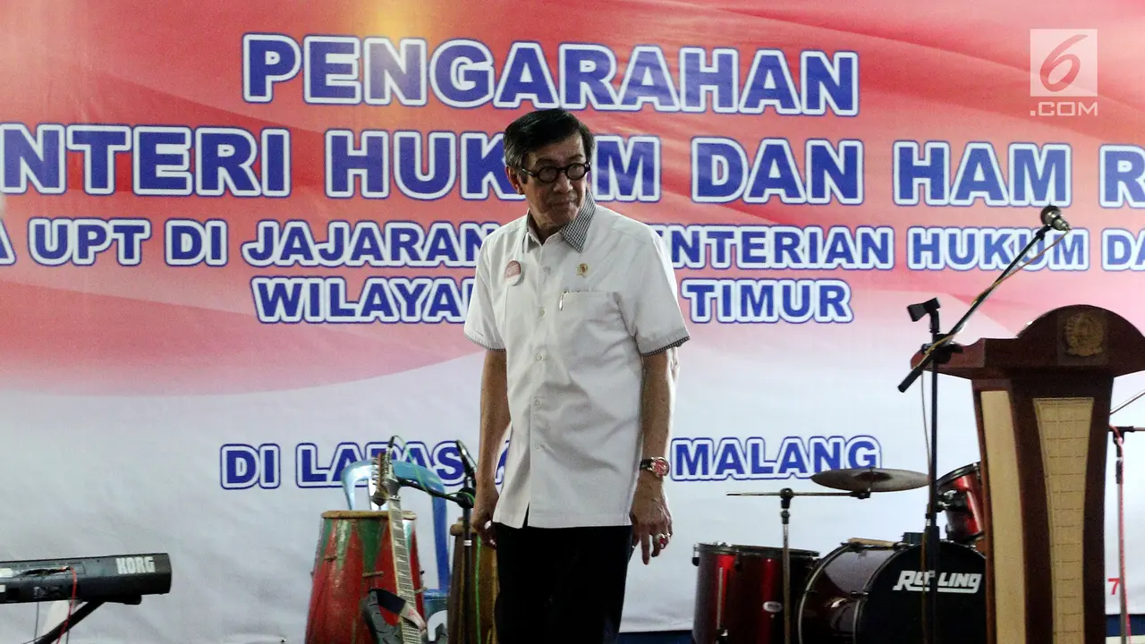 Menkumham Resmikan Pesantren di Lapas Klas I Malang