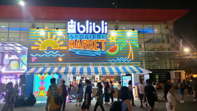 Blibli Tropical Market Festival Musik Pestapora 2023