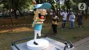 Salah satu tempat wisata ikonik di Jakarta yang bisa dikunjungi untuk mengisi akhit pekan adalah 
Monas. (Liputan6.com/Angga Yuniar)