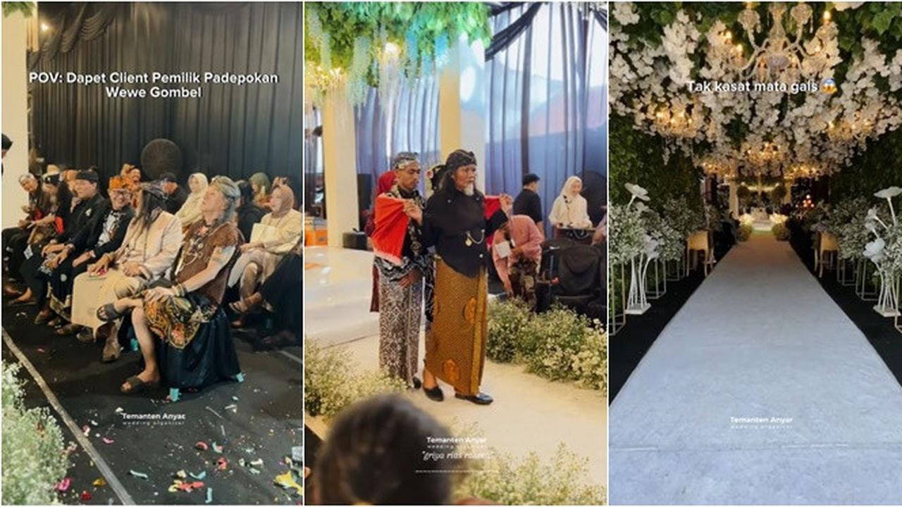 Viral Pernikahan Anak Pemilik Padepokan Wewe Gombel, Tamu Undangan Jadi Sorotan
