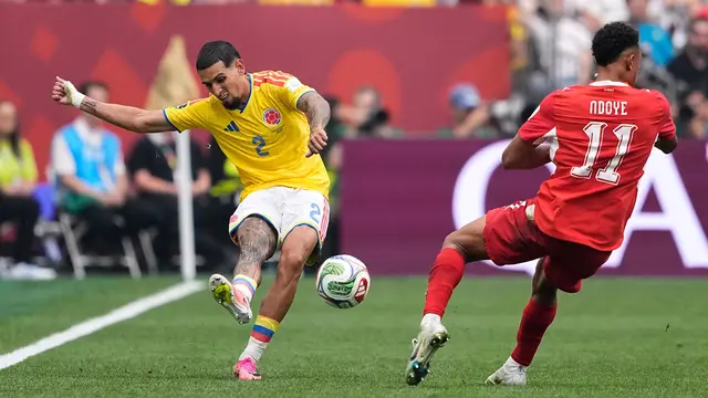Swiss Singkirkan Kolombia Lewat Adu Penalti