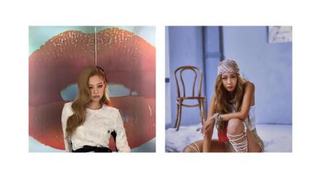 Adu Gaya Rambut Pirang Jennie BLACKPINK dan Rapper Jessi, Siapa yang Paling Keren?