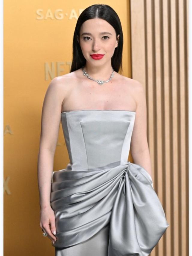 Mikey Madison Selebriti Berbusana Terbaik di SAG Awards 2025, dari Timothee Chalamet. (Robyn Beck / AFP)