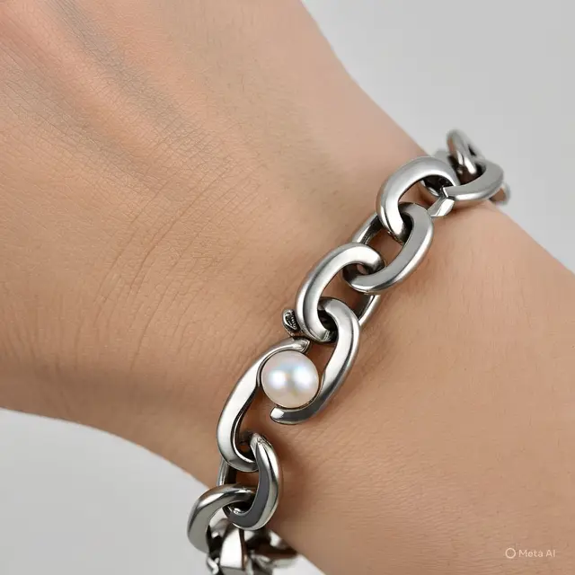 Gelang Emas Putih