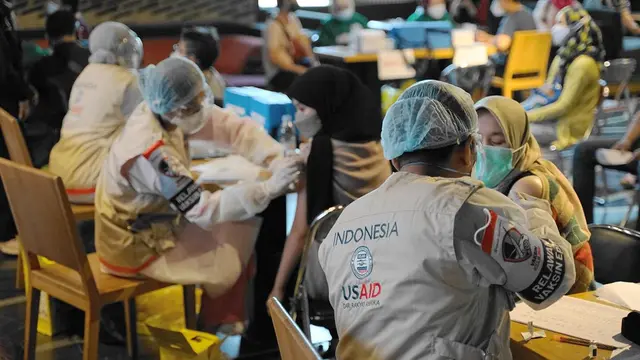 Vaksin Virus Corona COVID-19 dari AS. (Dok Kedubes AS di Jakarta)
