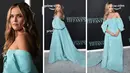 Foto kolase Zoey Deutch saat menghadiri pemutaran perdana film "Something From Tiffany's," di AMC Century City di Los Angeles pada Selasa, 29 November 2022. (Photo by Richard Shotwell/Invision/AP)