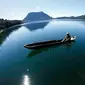 Panorama keindahan Danau Gunung Tujuh di Kabupaten Kerinci, Jambi. (foto: @jambi.travel)