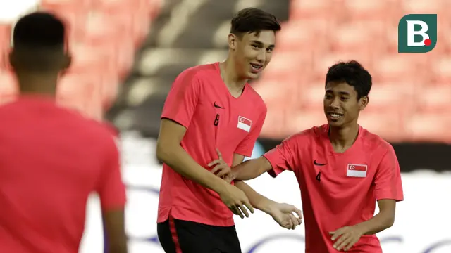 Piala AFF 2018 : Latihan Timnas Singapura