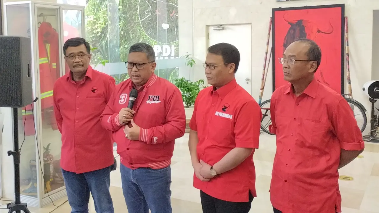 Dewan Pimpinan Pusat PDI Perjuangan (PDIP) menggelar rapat persiapan menjelang Hari Ulang Tahun (HUT) PDIP ke-50