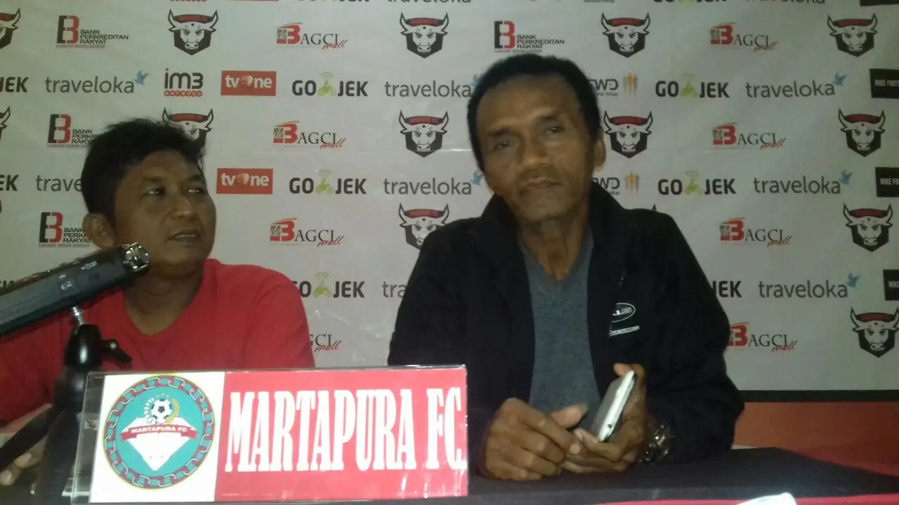 Pelatih Martapura FC Frans Sinatra