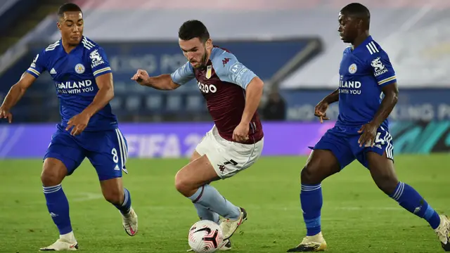 Aston Villa Bungkam Leicester